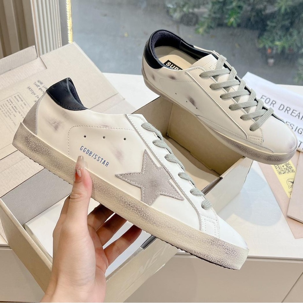 Brand new women's Ball Star white sneakers